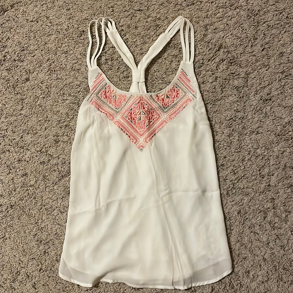 Maurice’s Embroidered Racerback